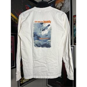 Vintage Y2K Huge Enjoy Every Minute Snowboarding L/S Tee